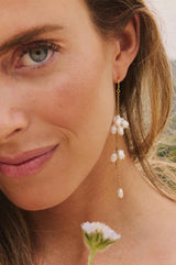Compra Pendientes grandes con Perla en Apodemia Pendientes grandes con Perla