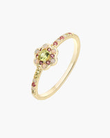 Anillo Flor Vine Multicolor