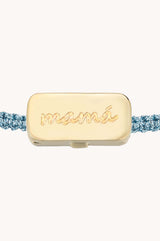 Pulsera  con Clip Macrame Azul  | EDICIÓN LIMITADA