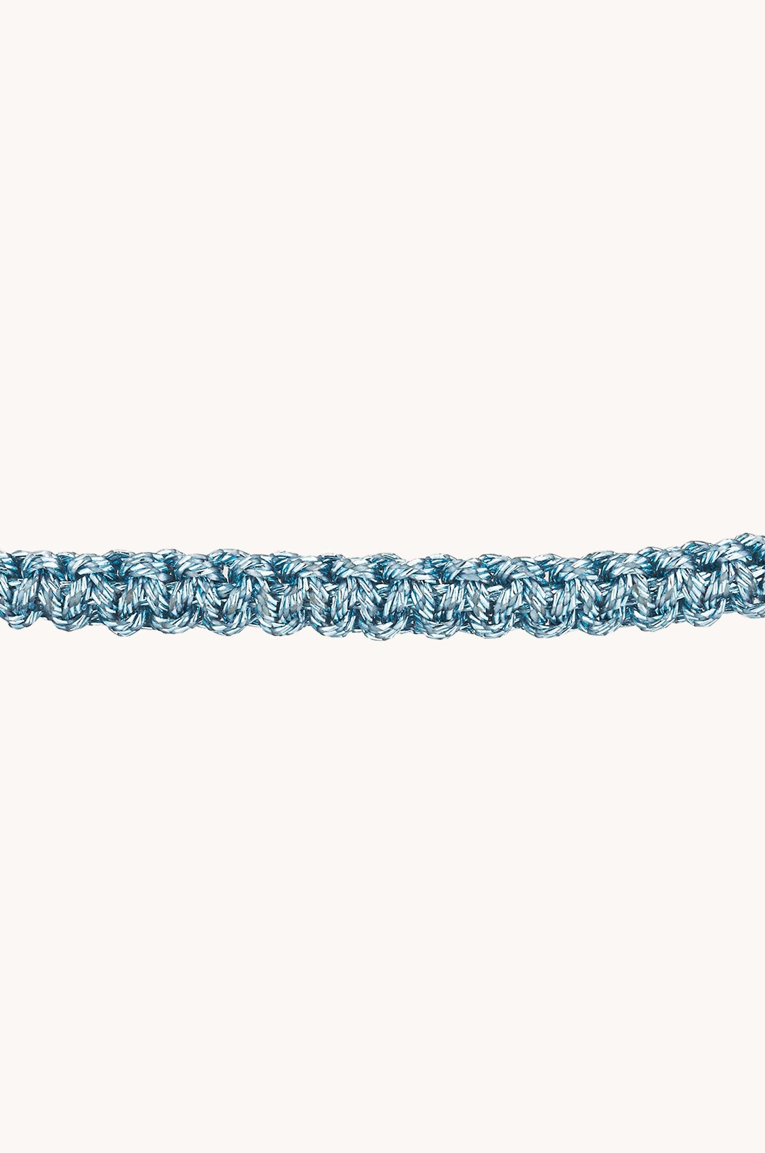 Pulsera Macrame Azul | REALIZADO A MANO