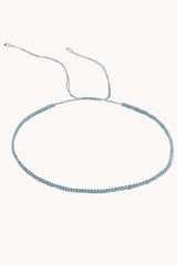 Collar Macrame Azul | REALIZADO A MANO