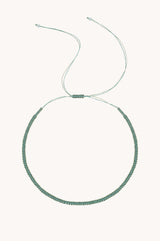 Collar Macrame Verde Intenso | REALIZADO A MANO