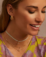 Classic Sparkle Thin Necklace