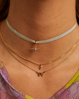 Classic Sparkle Thin Necklace