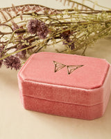 Velvet Candy Pink Jewelry Box | The Gray Box 