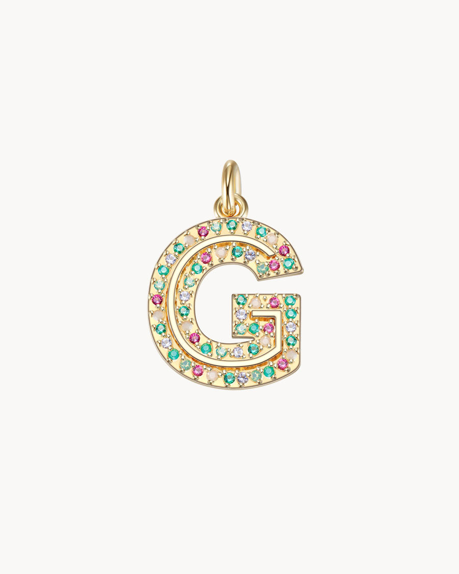 Charm Cosmos Letter G | The Gray Box